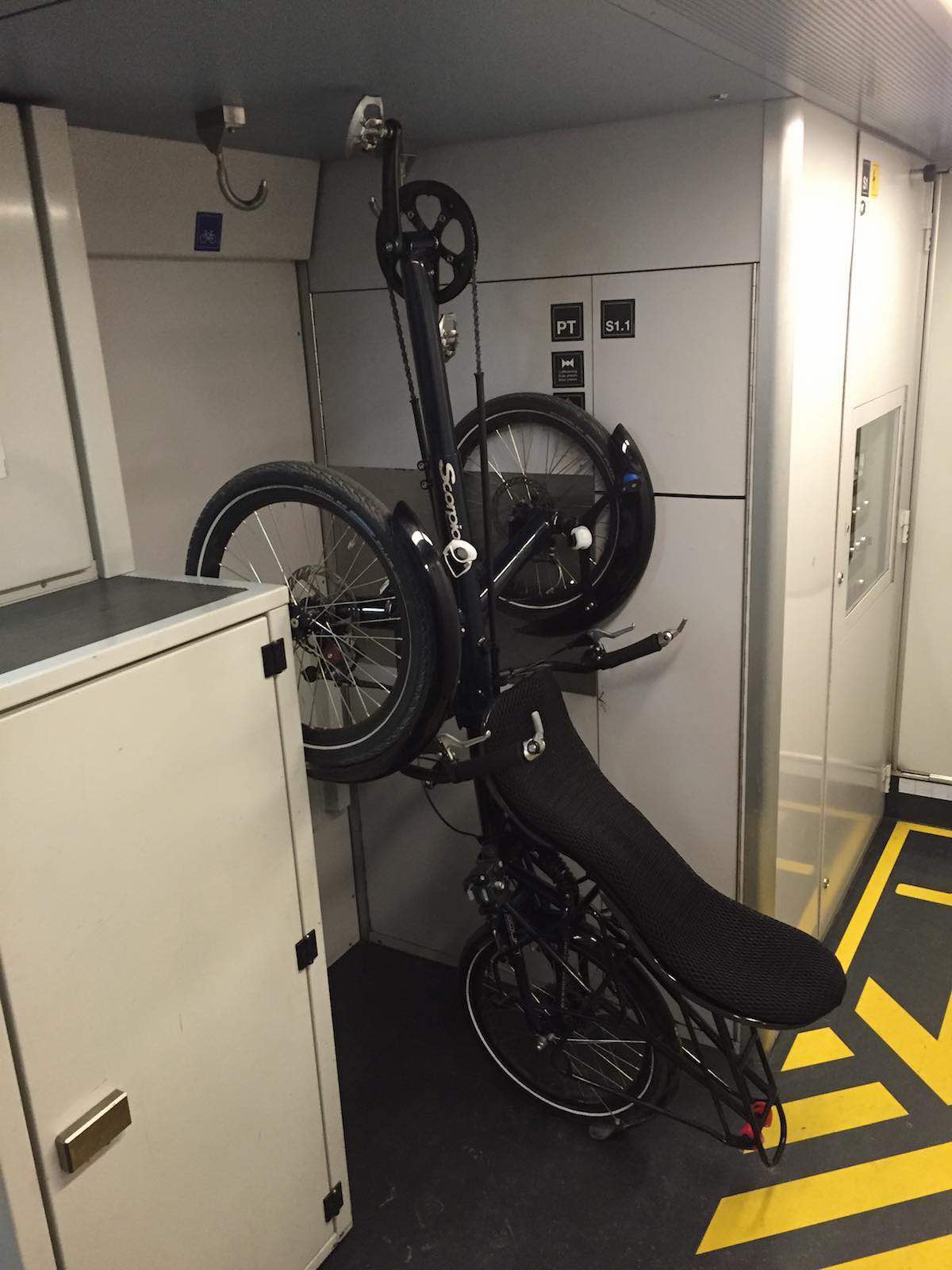 Vélo dans discount le train cff